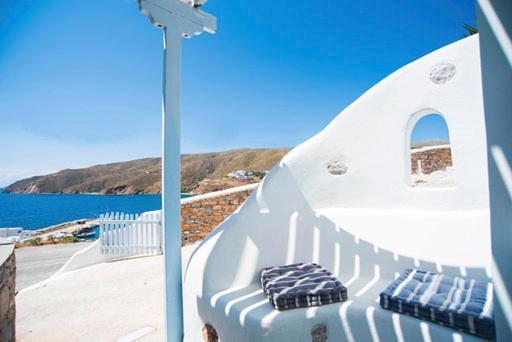 Hotel The Big Blue Ormos Aigialis Esterno foto