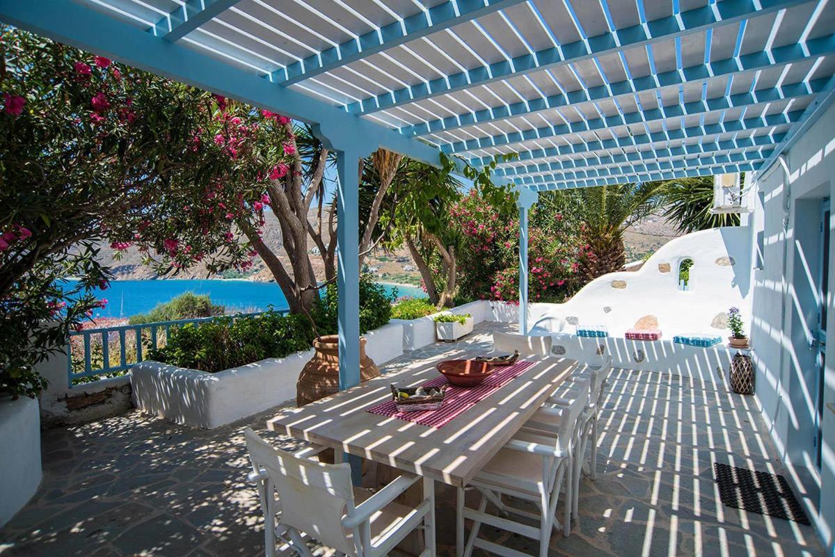 Hotel The Big Blue Ormos Aigialis Esterno foto